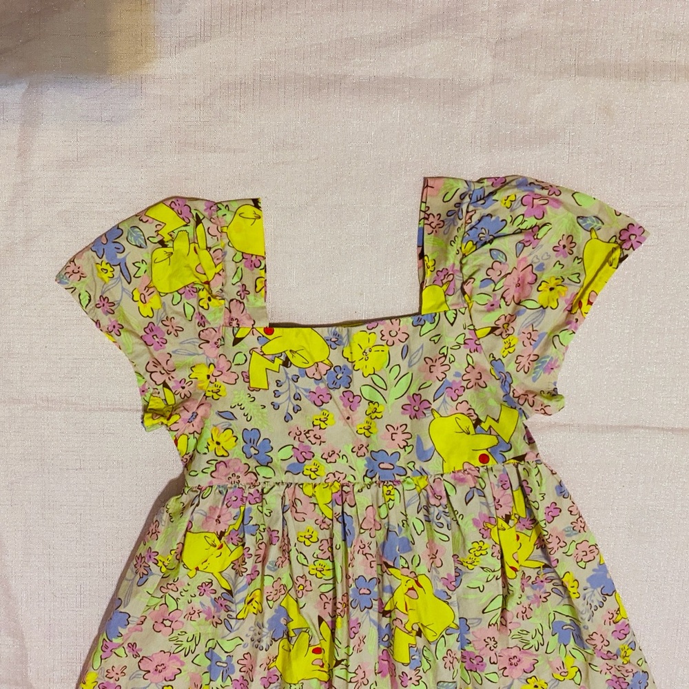 Pokémon Smocked Dress girls S - Picture 6 of 8